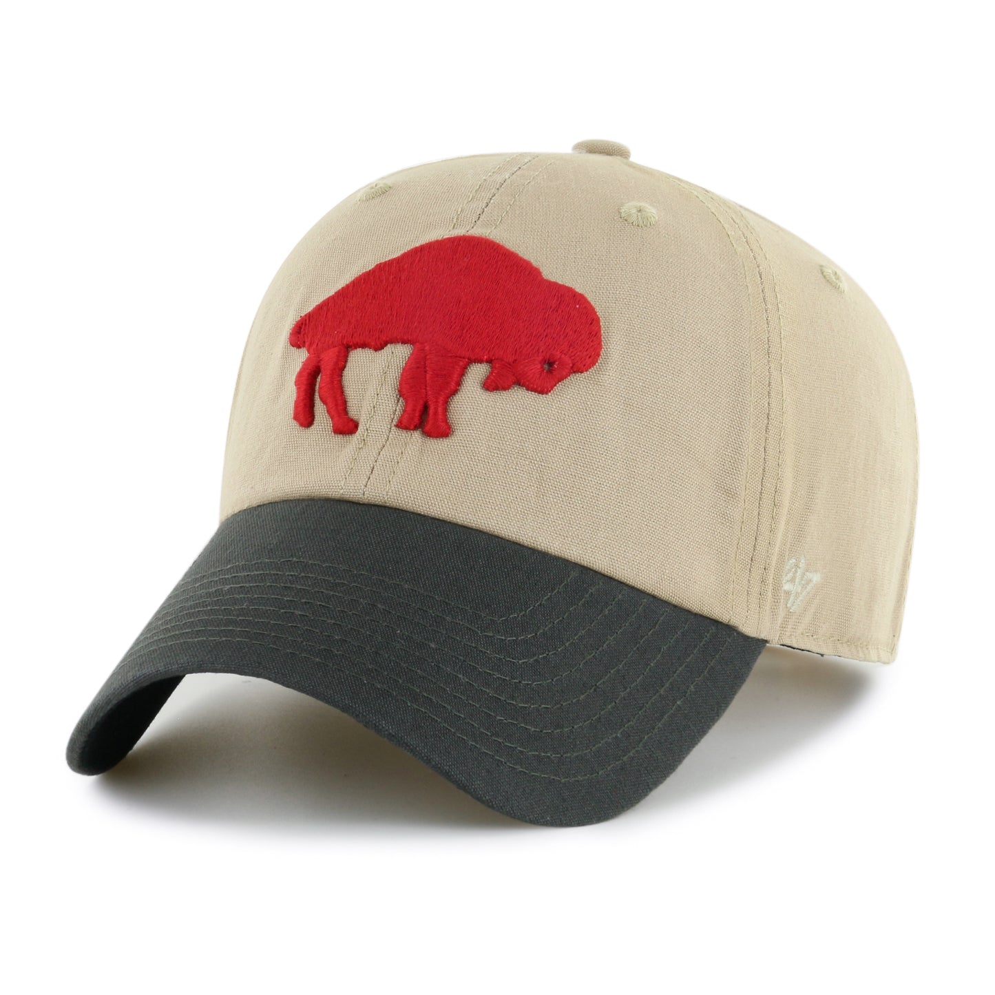Buffalo Bills '47 Brand Ashford Legacy Clean Up Adjustable Hat - Khaki