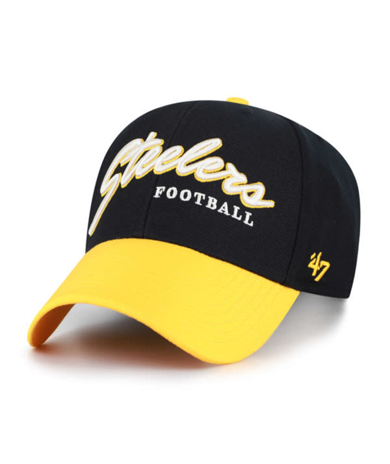 Pittsburgh Steelers '47 KO Script MVP Adjustable Hat