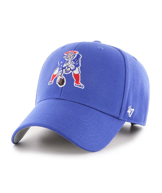 New England Patriots '47 Brand Clean Up Adjustable Hat- Legacy Blue