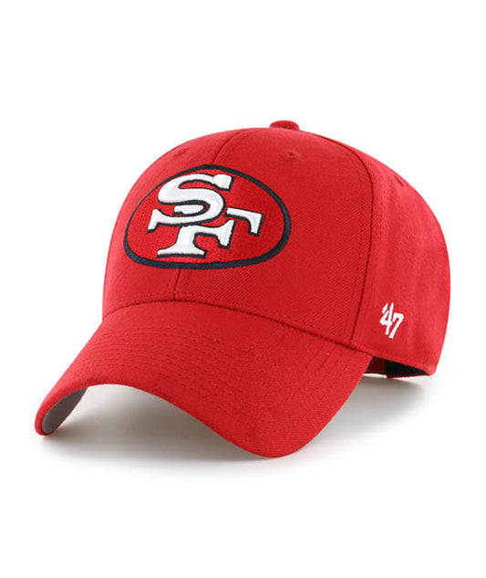 San Francisco 49ers '47 Brand Red MVP Adjustable Hat