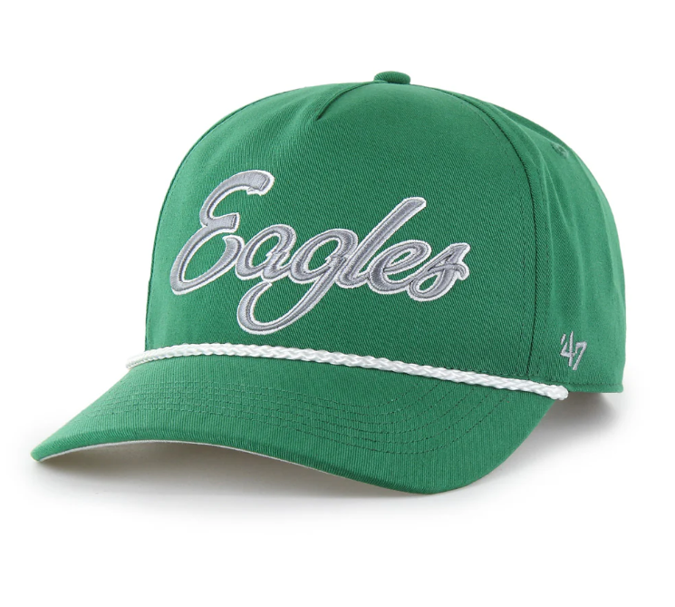 Philadelphia Eagles '47 Over Hand Hitch Relaxed Fit Adjustable Hat