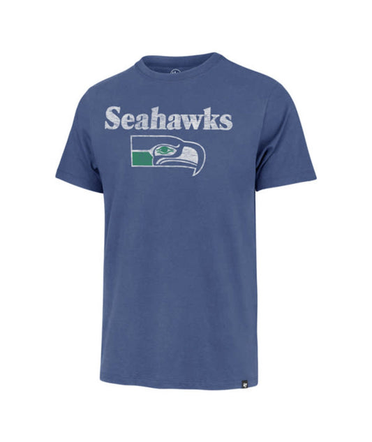 Seattle Seahawks '47 Replay Franklin T-Shirt- Cadet Blue