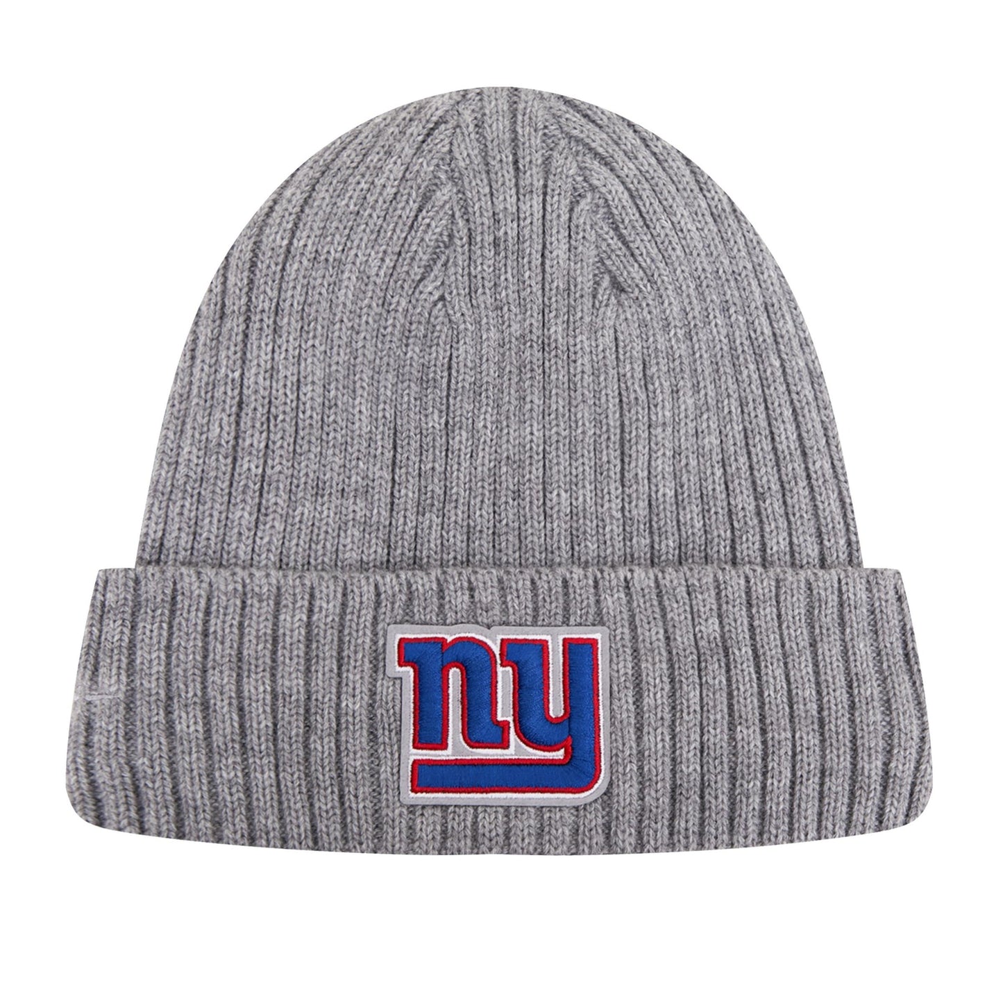 New York Giants Pro Standard Classic Core Beanie Knit Hat -Heather Gray