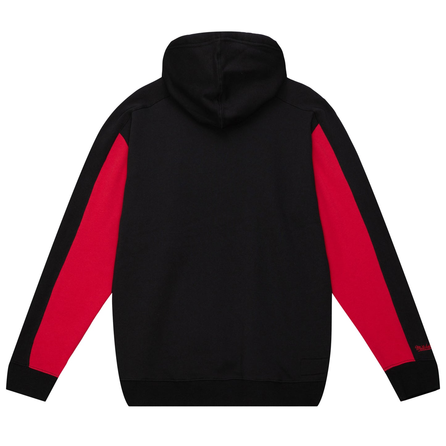 San Francisco 49ers Mitchell & Ness Color Block 2.0 Fleece Hoodie - Black/Garnet