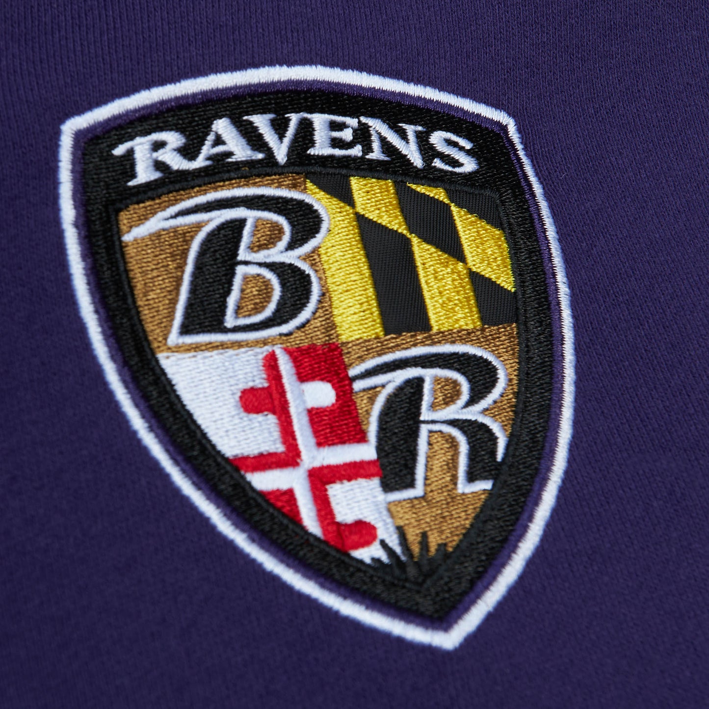 Baltimore Ravens Mitchell & Ness Head Coach Pullover Hoodie