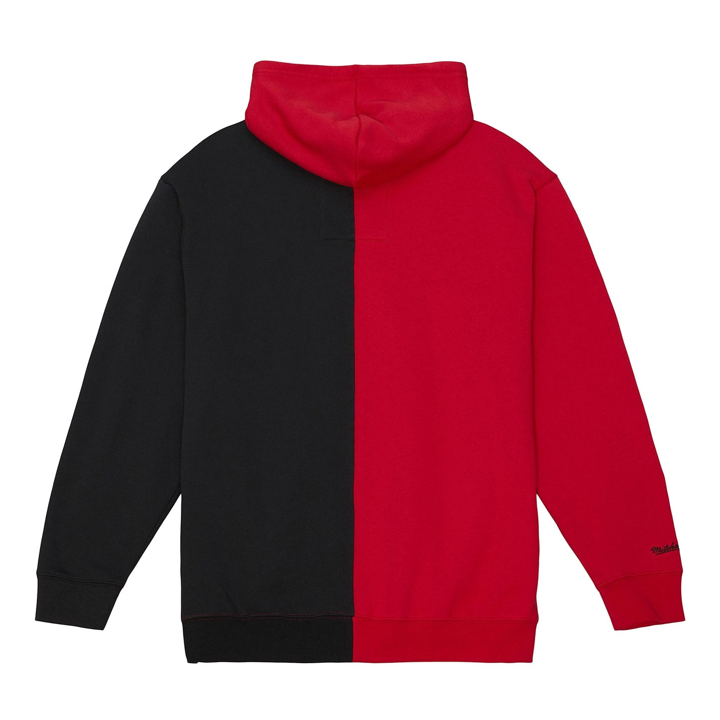 Chicago Bulls Mitchell & Ness Color Block Men's  Full Zip Hoody - Black/Red
