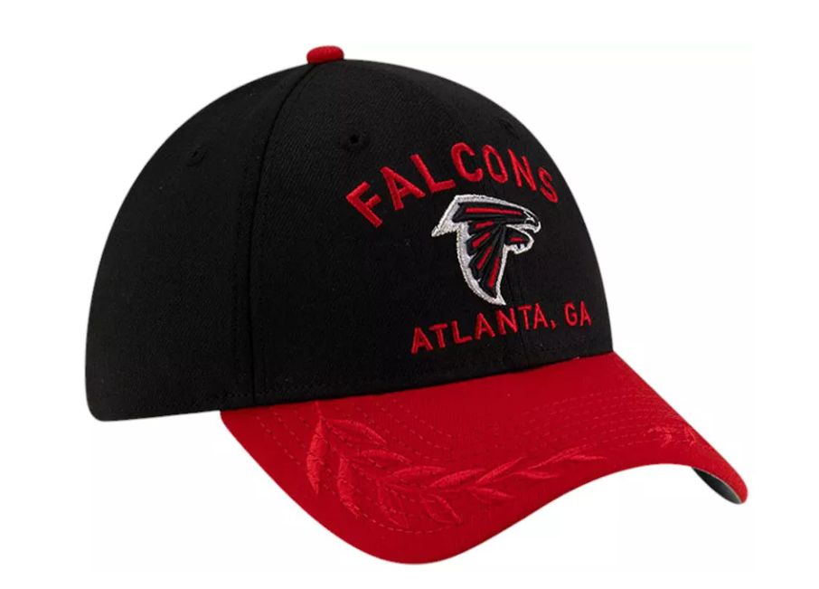 Atlanta Falcons New Era 2025 Draft 39THIRTY Flex Hat -Red/Black