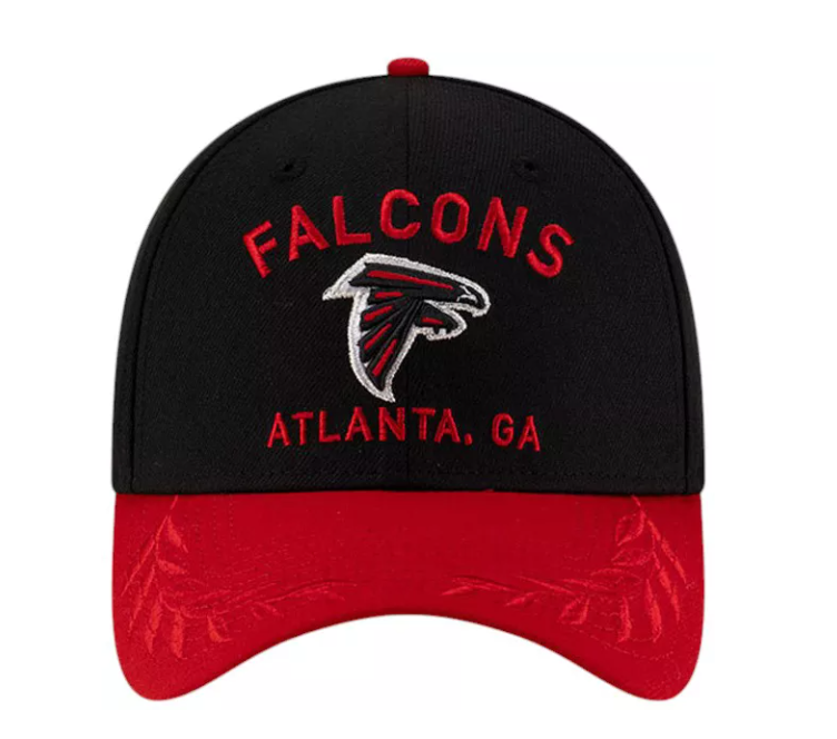 Atlanta Falcons New Era 2025 Draft 39THIRTY Flex Hat -Red/Black