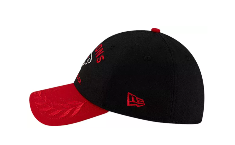 Atlanta Falcons New Era 2025 Draft 39THIRTY Flex Hat -Red/Black