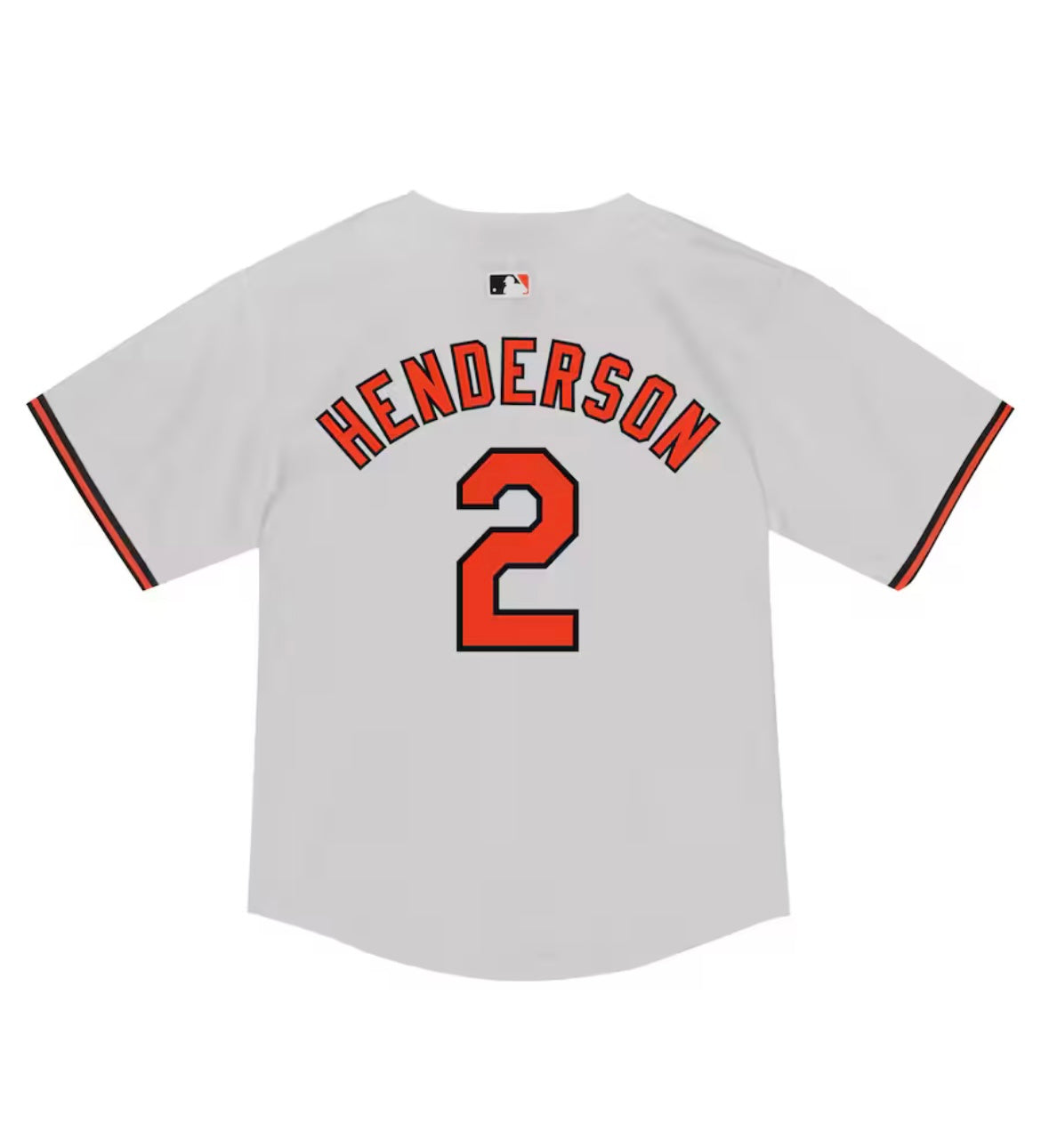 Baltimore Orioles Nike # 2 Gunnar Henderson Toddler Jersey- White
