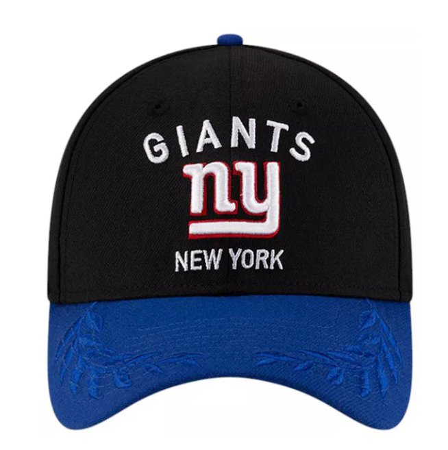 New York Giants New Era 2025 Draft 39THIRTY Flex Hat -Blue/Black