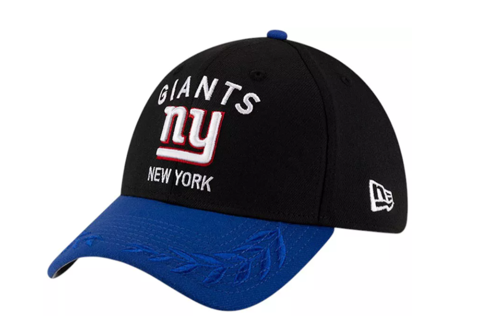 New York Giants New Era 2025 Draft 39THIRTY Flex Hat -Blue/Black