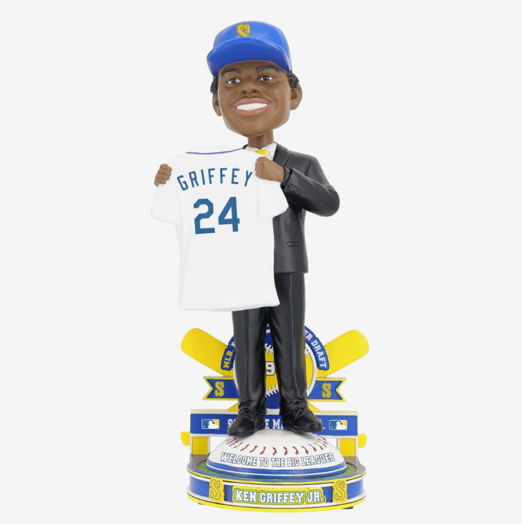 Seattle Mariners FOCO Ken Griffey Jr 1987 Draft Pick Bobblehead