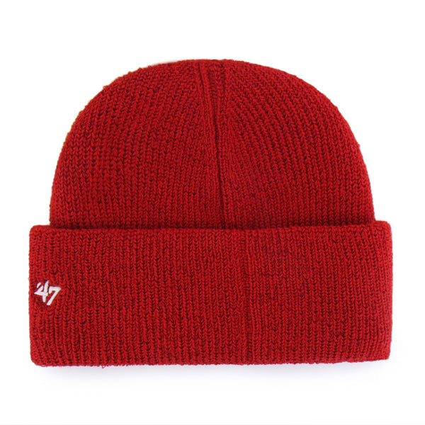 WASHINGTON CAPITALS '47  RED FOUNDATIONAL CUFF KNIT HAT