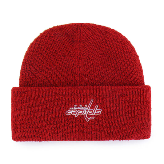 WASHINGTON CAPITALS '47  RED FOUNDATIONAL CUFF KNIT HAT