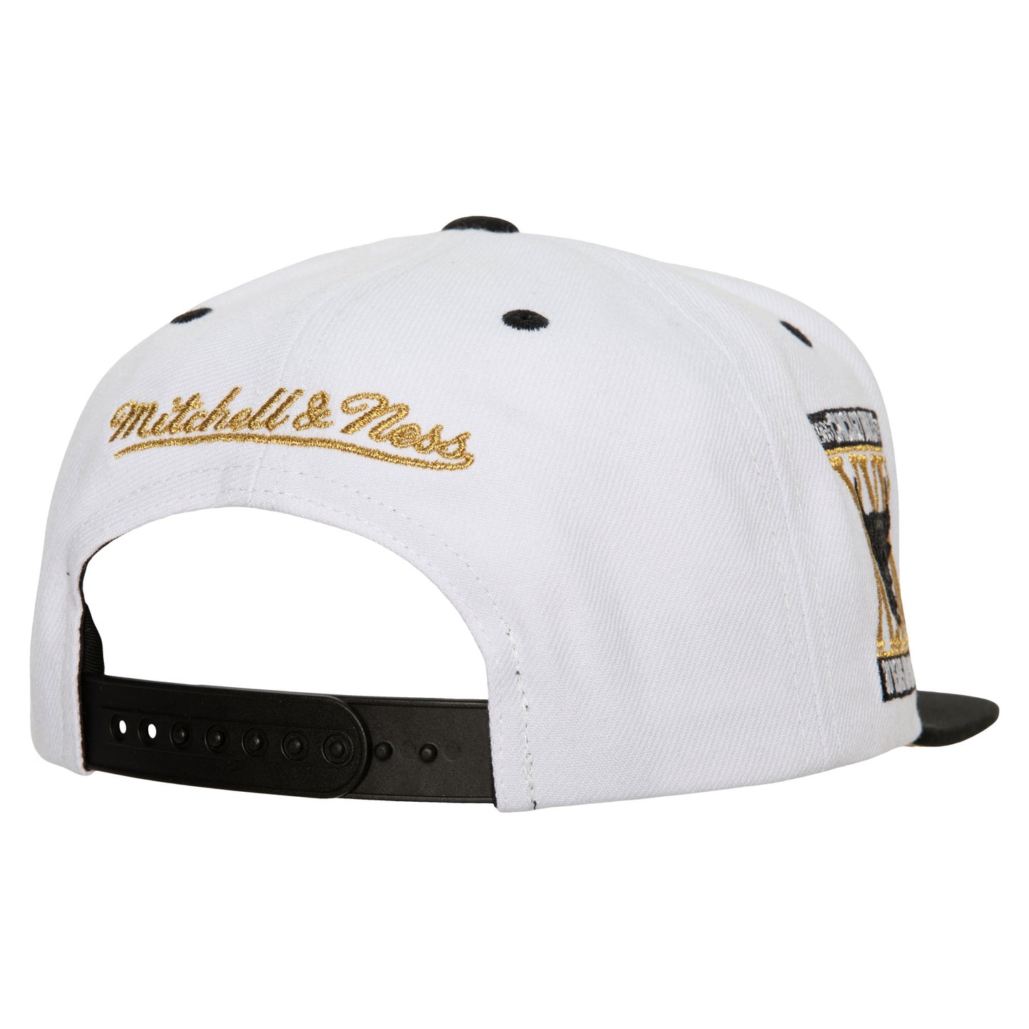 Chicago Bulls Mitchell & Ness MVP Hardwood Classic White/Gold Snapback Hat