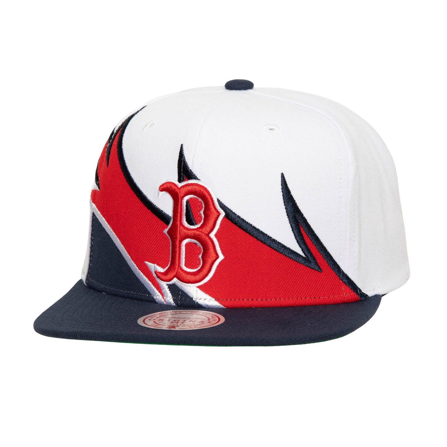 Boston Red Sox Mitchell & Ness Wave Runner Snapback Hat