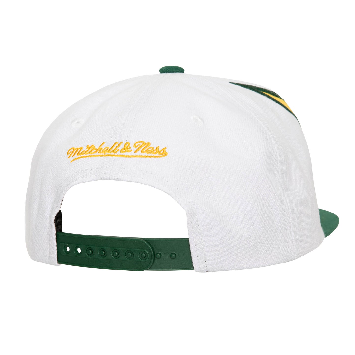 Oakland Athletics Mitchell & Ness Wave Runner Snapback Hat