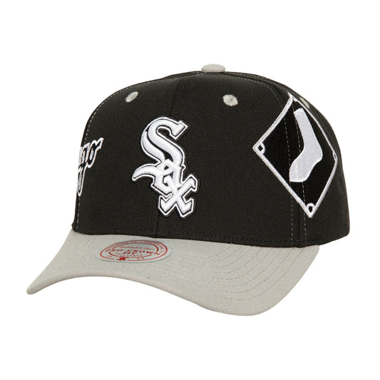 Chicago White Sox Mitchell & Ness Over Bite Pro Crown Snapback Hat