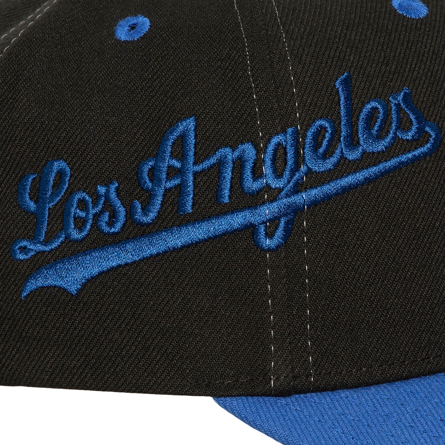 Los Angeles Dodgers Mitchell & Ness Over Bite Pro Crown Snapback Hat