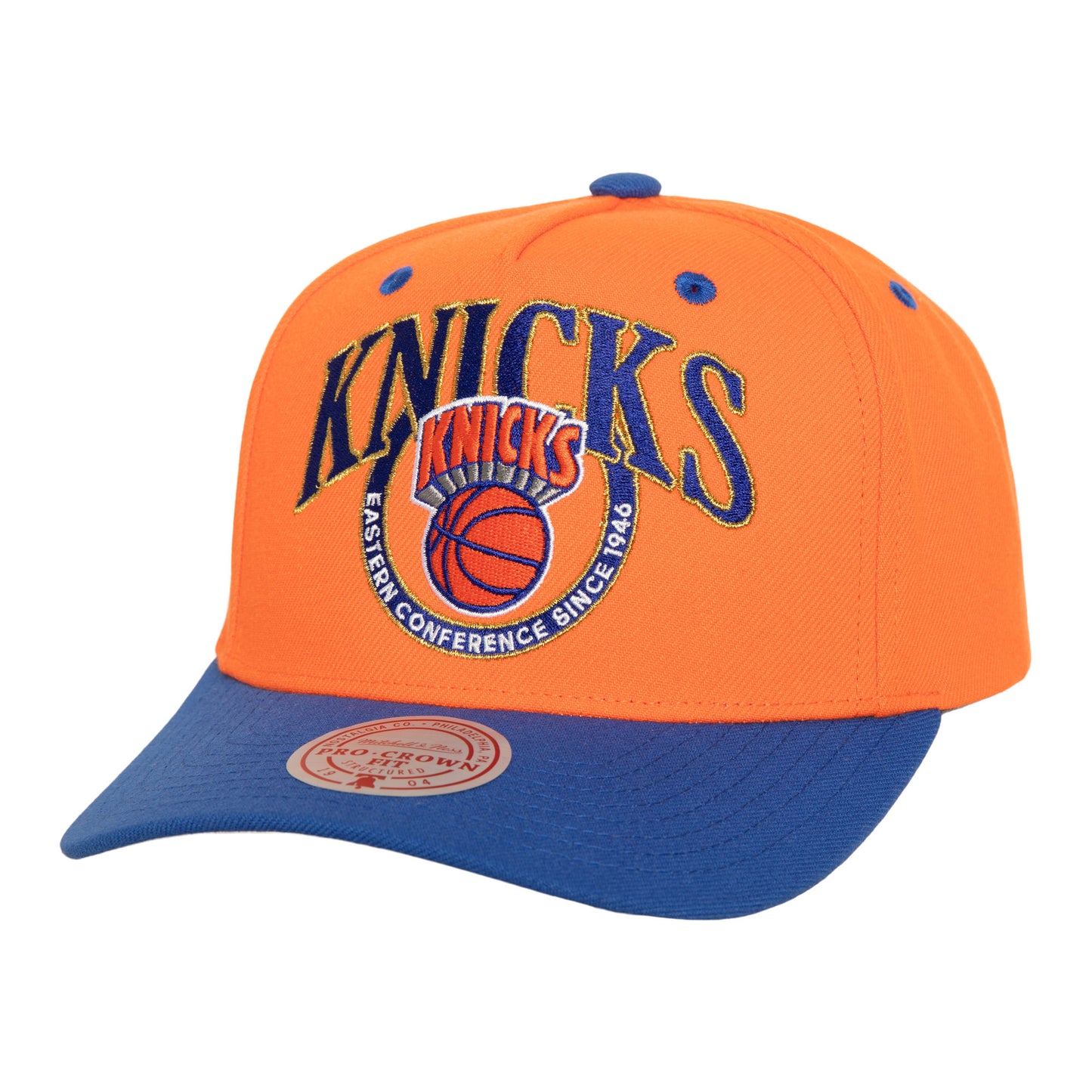 New York Knicks Mitchell & Ness Crown Jewels Pro Snapback Hat