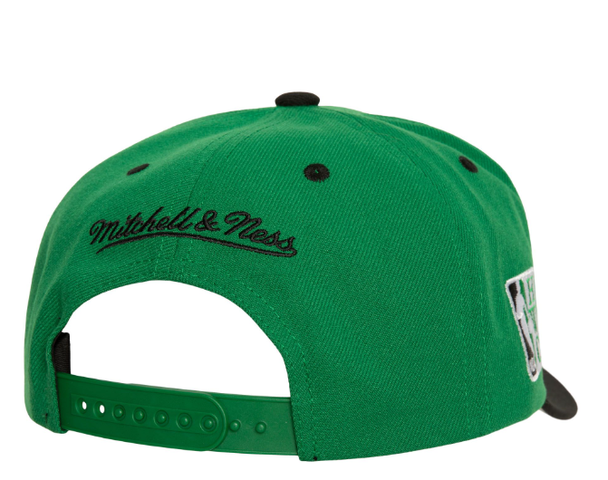 Boston Celtics Mitchell & Ness Crown Jewels Pro Snapback Hat
