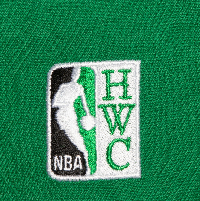Boston Celtics Mitchell & Ness Crown Jewels Pro Snapback Hat