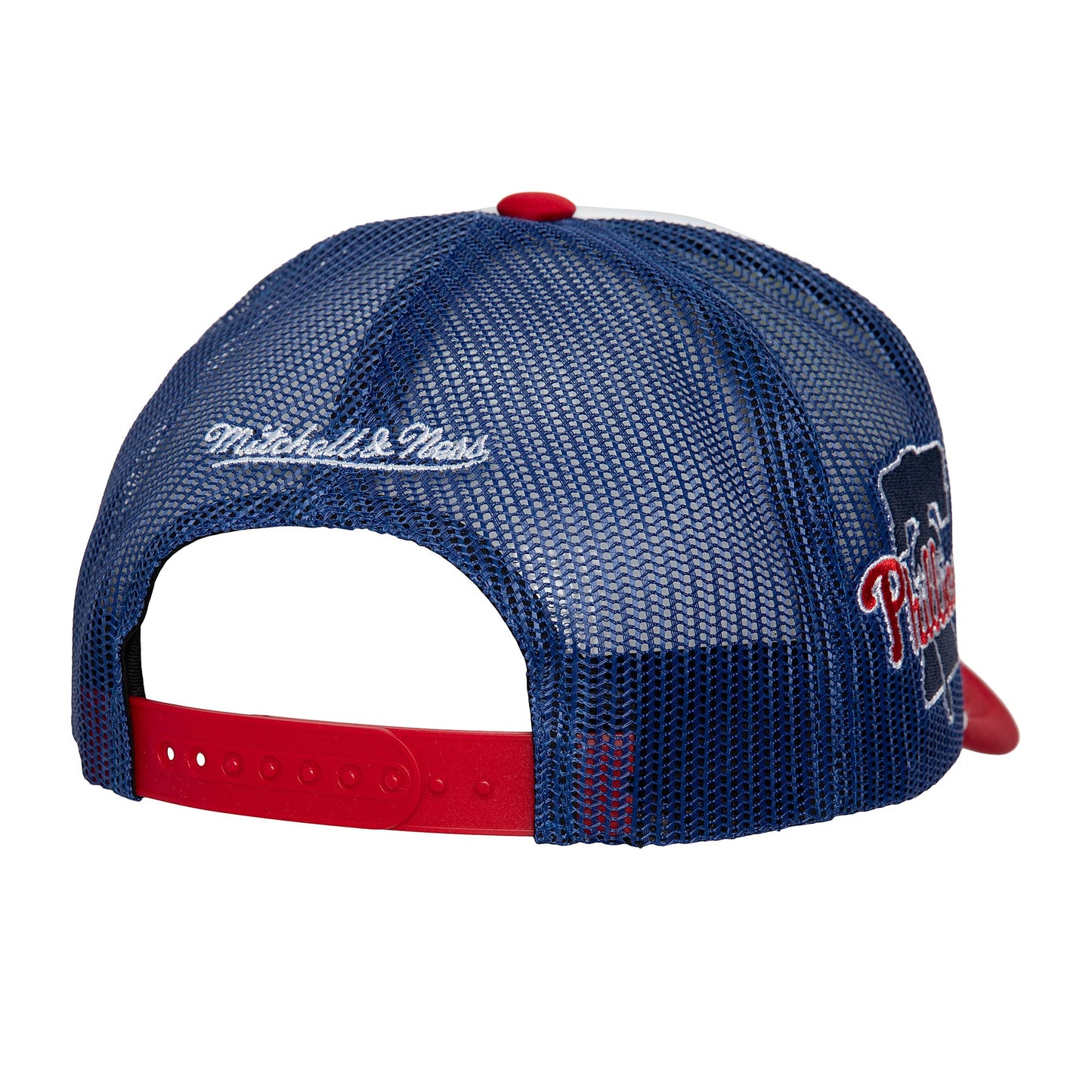 Philadelphia Phillies Mitchell & Ness Blocker Foam Trucker Snap Back Hat