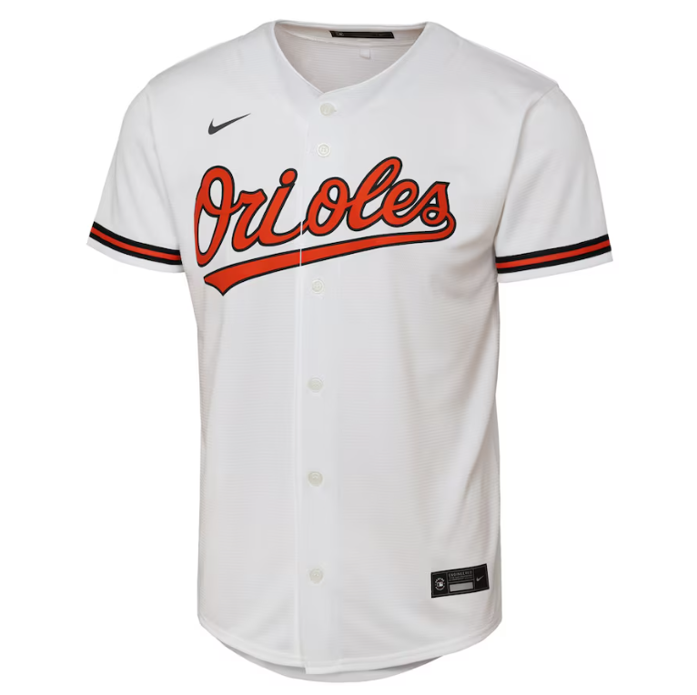 Baltimore Orioles Nike #2 Gunner Henderson Pre-School Kids Jersey- White