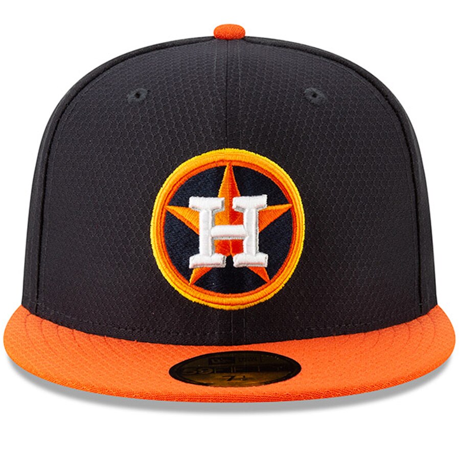Houston Astros New Era Batting Practice 2 Tone 59FIFTY Fitted Hat