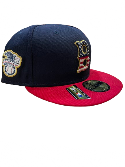 Red Sox New Era Stars and Stripes July 4th 59fifty Fitted Hats