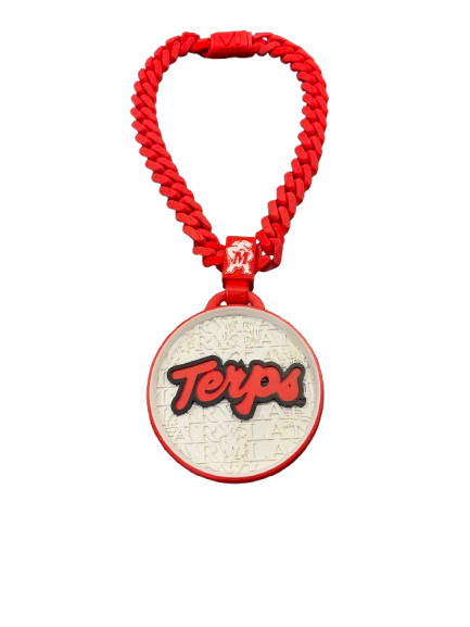 University Of Maryland Terrapins Vivid Ishuez Hype Chain -Red