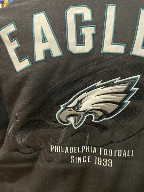 Philadelphia Eagles JH Desgin Commemorative Reversible Wool Nylon Men's Jacket