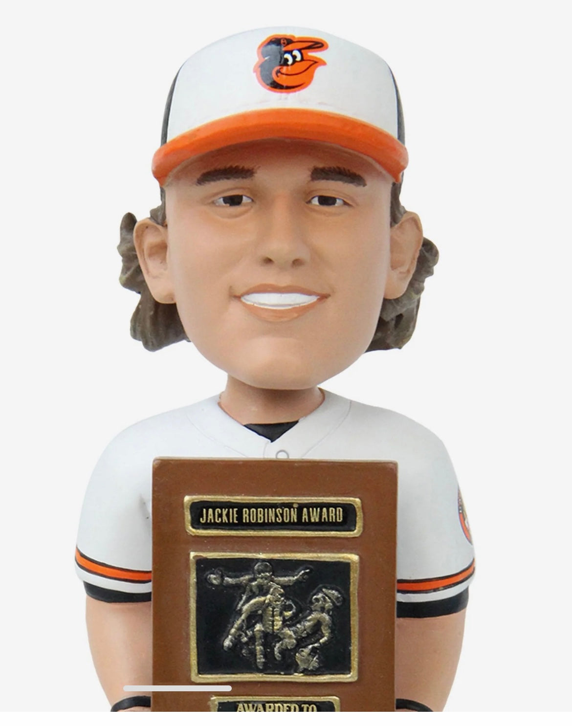 Baltimore Orioles Forever Collectibles Gunnar Henderson 2023 AL Rookie of The Year Award Bobblehead
