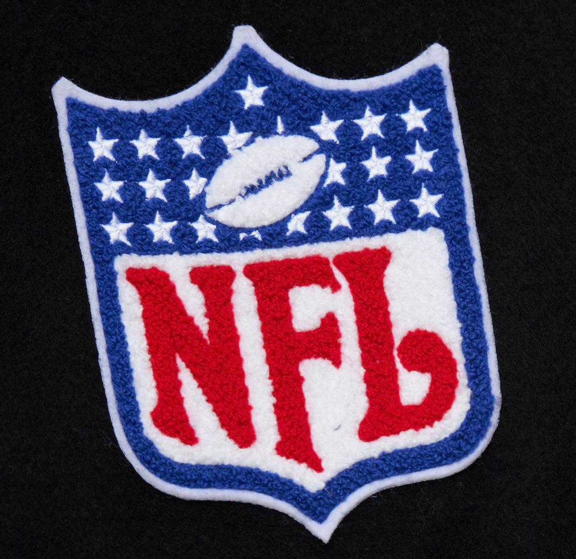 San Francisco 49ers Mitchell & Ness Black Out Varsity Jacket