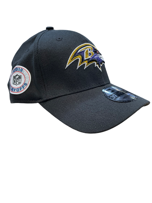 Baltimore Ravens New Era 2019 Play Off Side Patch 39Thirty Flex Fit