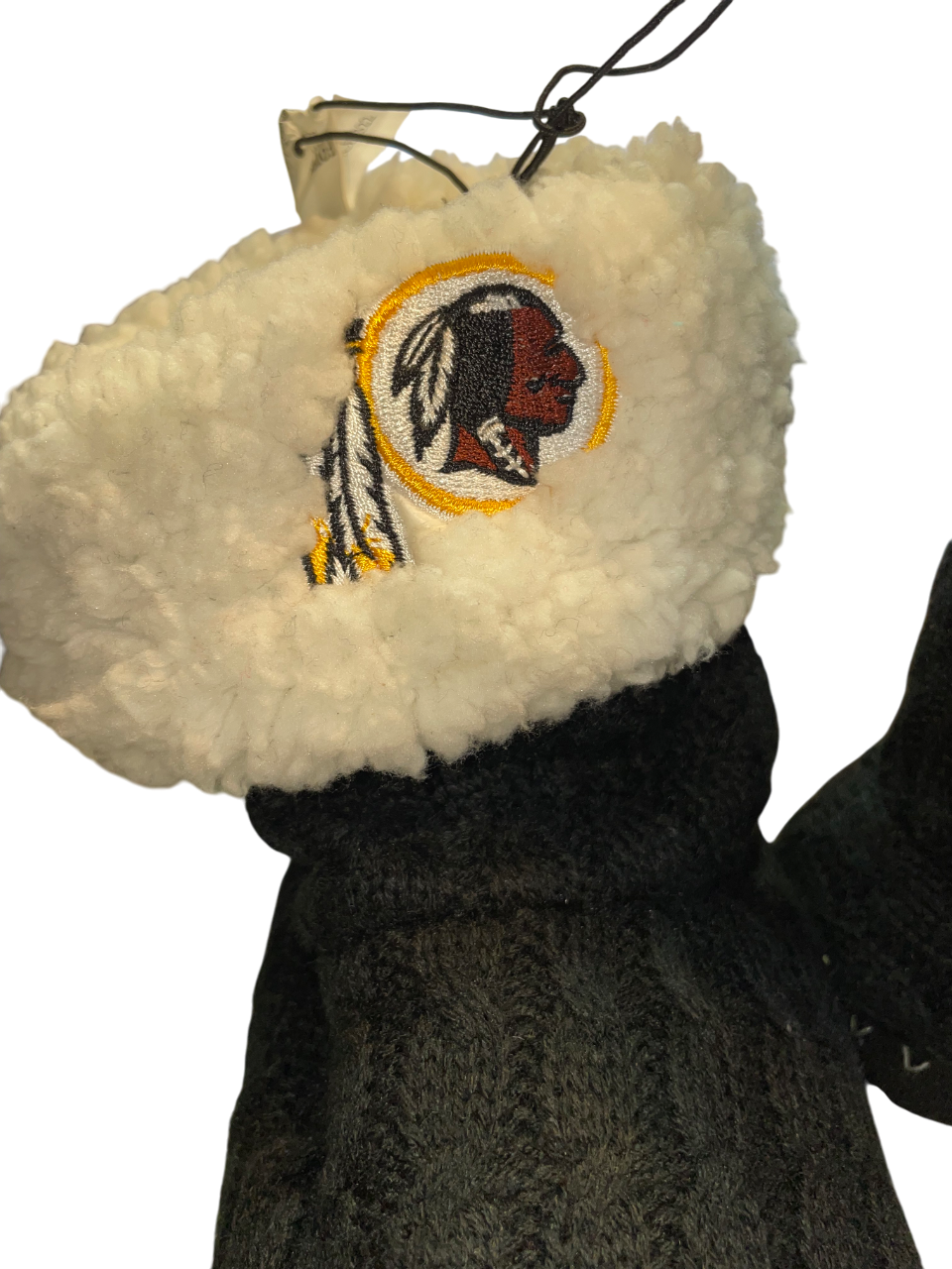 Washington Redskins Women's Fold Over Knit Cable Boots