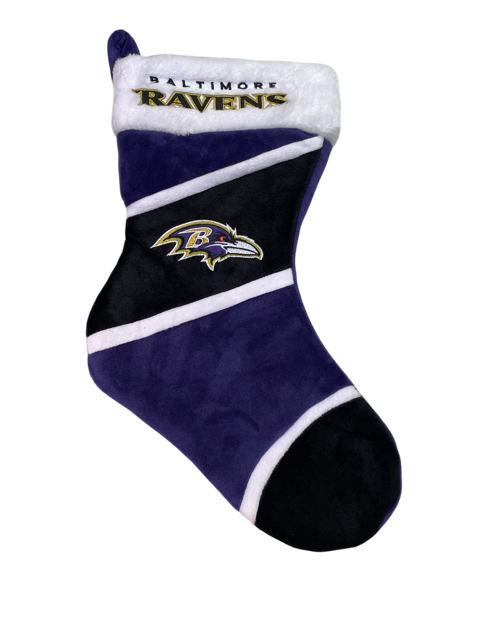Baltimore Ravens FOCO Holiday Swoop Stocking