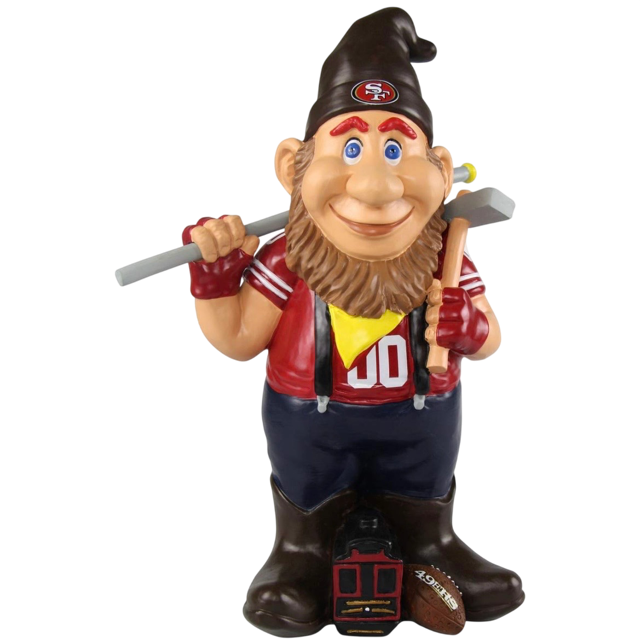 San Francisco 49ers FOCO Caricature Gnome