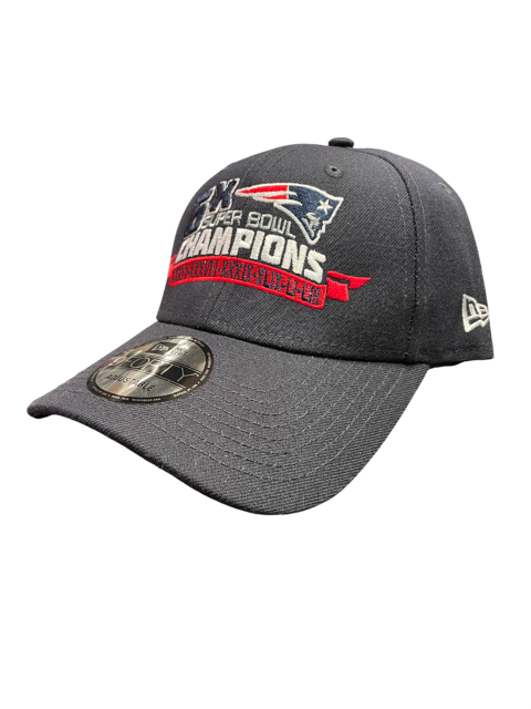 New England Patriots New Era 6 Time Super Bowl Champions 9forty Adjustable Hat