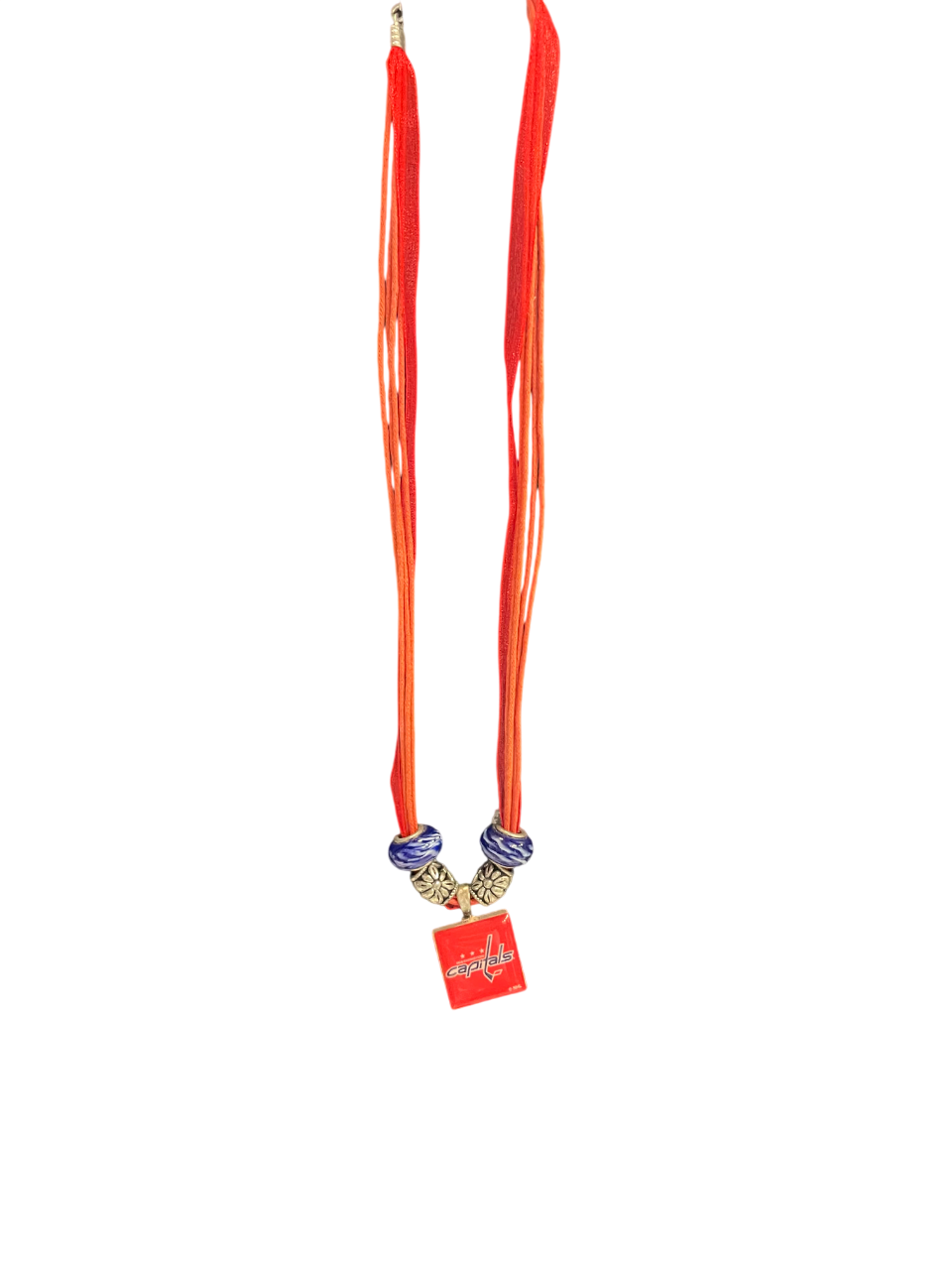 Washington Capitals Wincraft Lifetiles Ribbon Necklace