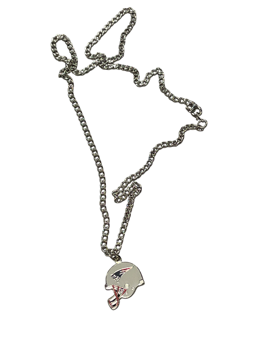 New England Patriots Wincraft Team Logo Necklace