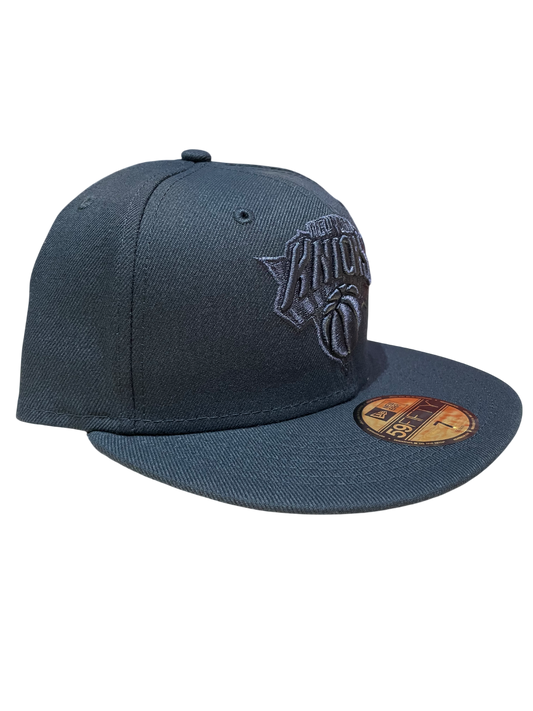 New York Knicks New Era Slate Color Pack 59FIFTY Fitted Hat- Gray