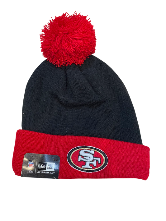 San Francisco 49ers New Era Basic Cuffed 2-Tone Knit Hat