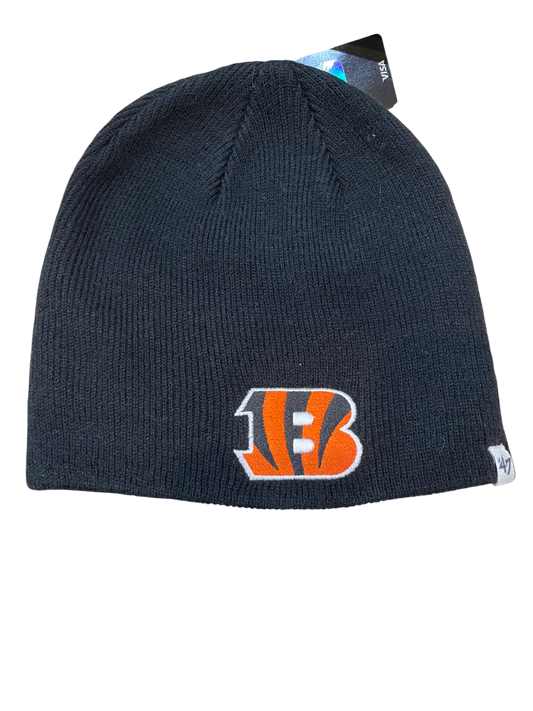 Cincinnati Bengals  Basic Knit Hat-Black