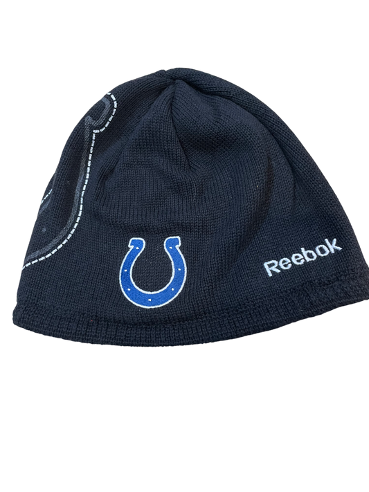 Indianapolis Colts Reebok Knit Hat- Black