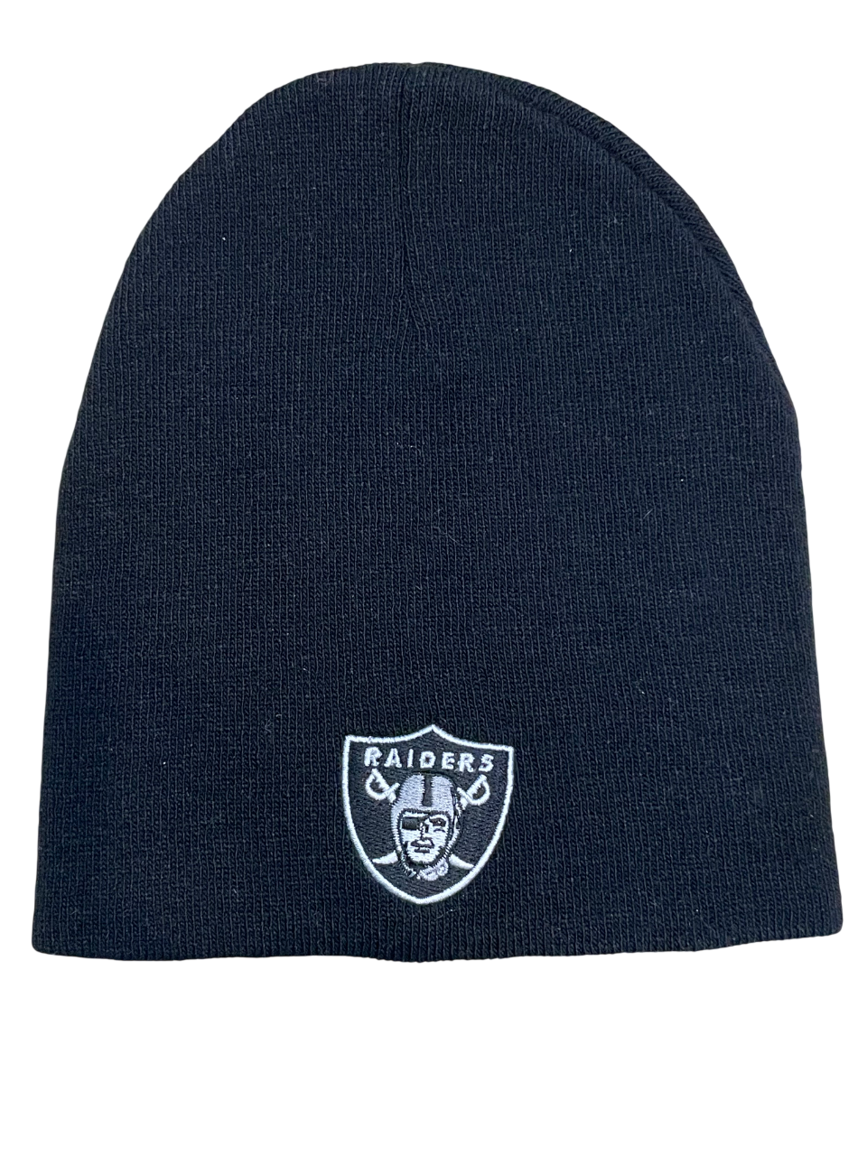 Las Vegas Raiders Basic Knit Hat- Black
