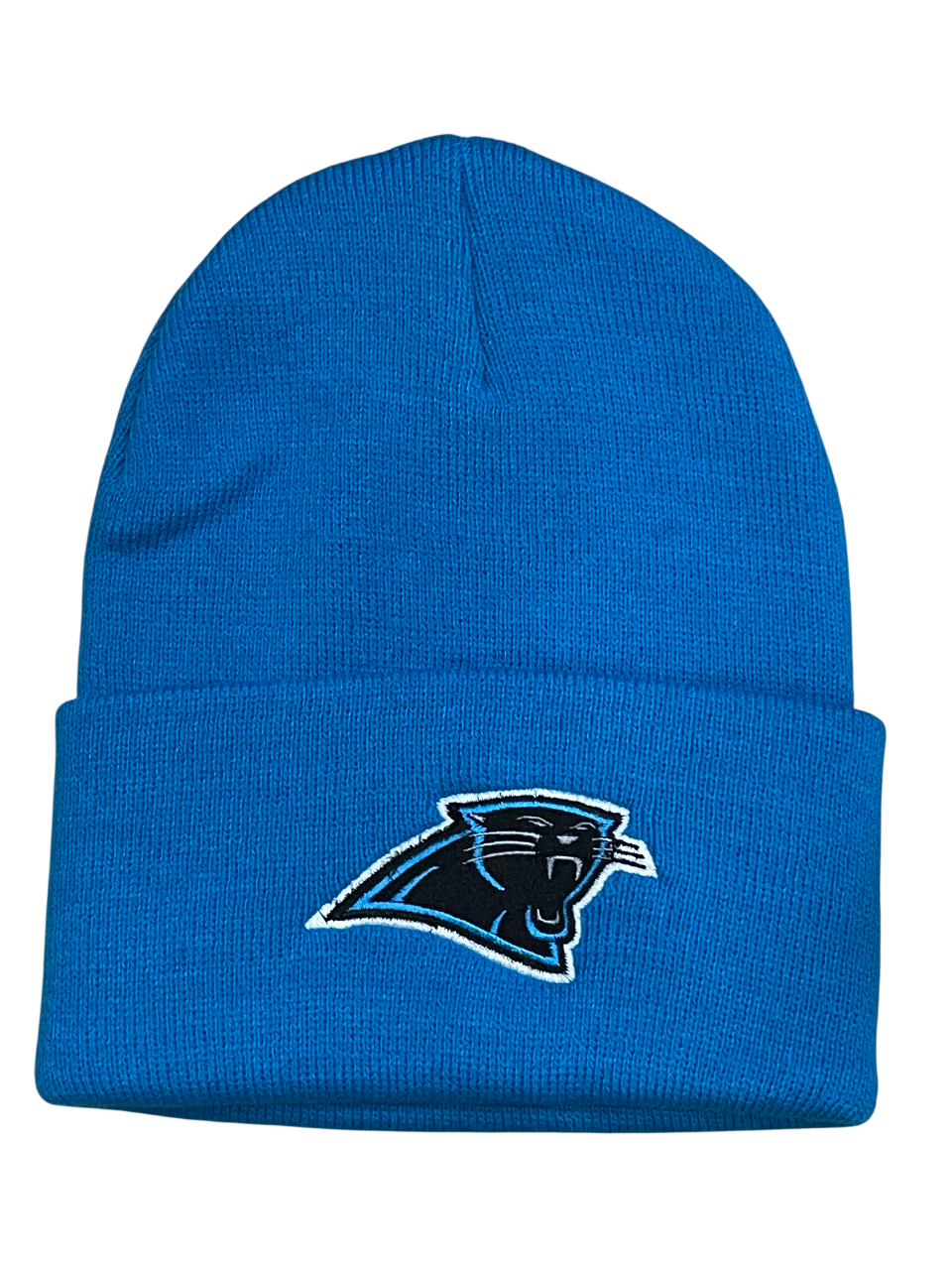 Carolina Panthers Basic Cuffed Knit Hat- Blue