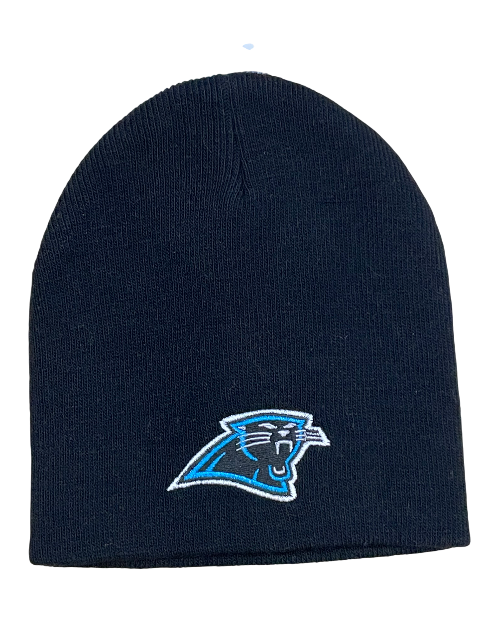 Carolina Panthers Basic Knit Hat- Black