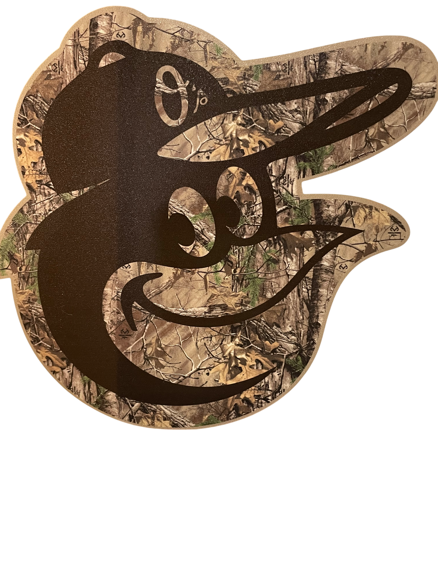 Baltimore Orioles  Wincraft Perfect Cut Real Tree Camo Decal 8"X8"